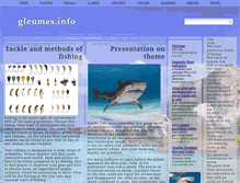 Tablet Screenshot of gleumes.info